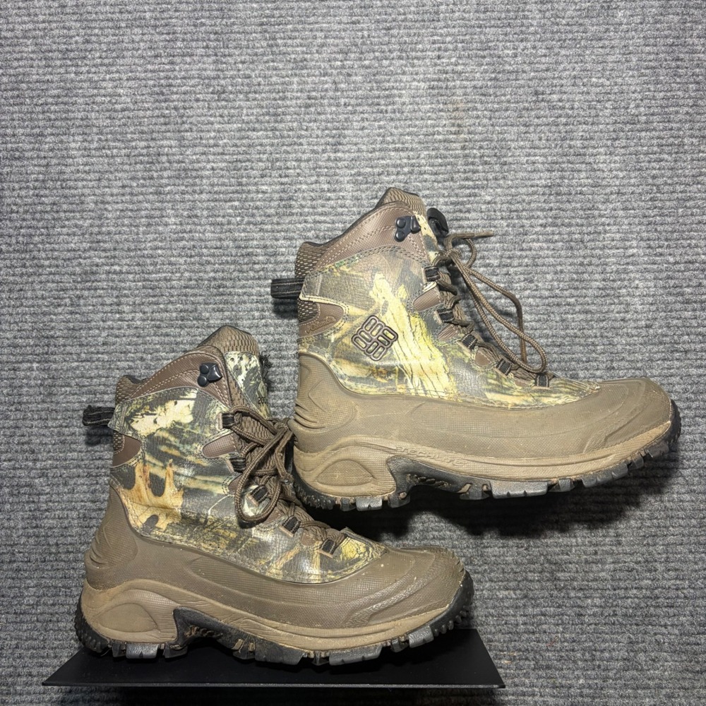 Columbia Bugaboot Plus III Omni-Heat Camo Waterproof Winter Boots BM1577-941 8